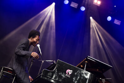 Benjamin Clementine @ Les Ardentes 2015, picture 10, photographed by Dorien Goetschalckx - FrontView Magazine