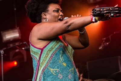 Lisa and The Lips @ Sjock Rock 2015, foto 8, foto's door Edwin Houdevelt - FrontView Magazine
