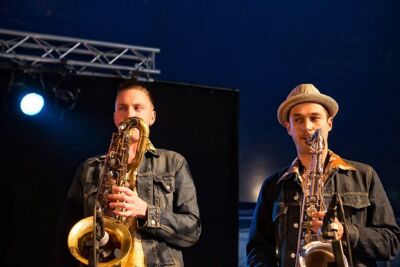 Jai Malano and the Rhythm Dudes @ Sjock Rock 2015, foto 6, foto's door Edwin Houdevelt - FrontView Magazine