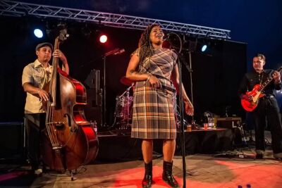 Jai Malano and the Rhythm Dudes @ Sjock Rock 2015, foto 7, foto's door Edwin Houdevelt - FrontView Magazine
