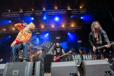 La Muerte @ Sjock Rock 2015, foto 1, foto's door Edwin Houdevelt - FrontView Magazine