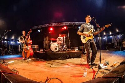 Pat Capocci @ Sjock Rock 2015, foto 12, foto's door Edwin Houdevelt - FrontView Magazine