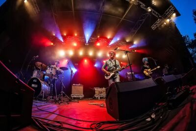 Southern Culture on the Skids @ Sjock Rock 2015, foto 16, foto's door Edwin Houdevelt - FrontView Magazine