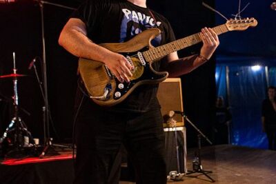 The Rhythm Shakers @ Sjock Rock 2015, foto 3, foto's door Edwin Houdevelt - FrontView Magazine