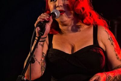 The Rhythm Shakers @ Sjock Rock 2015, foto 6, foto's door Edwin Houdevelt - FrontView Magazine