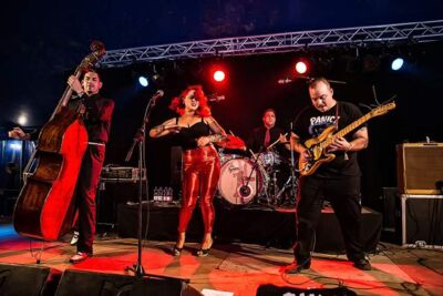 The Rhythm Shakers @ Sjock Rock 2015, foto 12, foto's door Edwin Houdevelt - FrontView Magazine