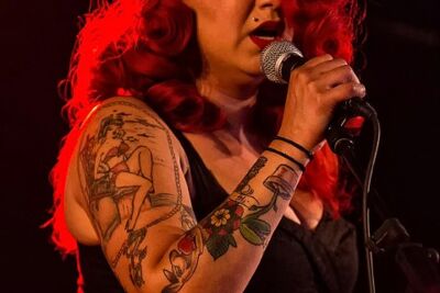 The Rhythm Shakers @ Sjock Rock 2015, foto 18, foto's door Edwin Houdevelt - FrontView Magazine