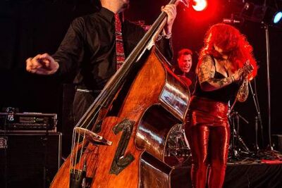 The Rhythm Shakers @ Sjock Rock 2015, foto 19, foto's door Edwin Houdevelt - FrontView Magazine
