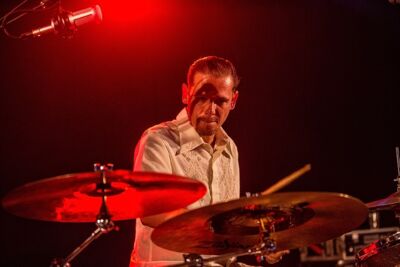 Walter Broes and the Mercenaries @ Sjock Rock 2015, picture 2, photographed by Edwin Houdevelt - FrontView Magazine