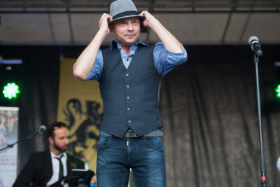 Wim Leys - Vlaanderen Zingt @ Grote Markt Mechelen, foto 22, foto's door Dimitri Vanlommel - FrontView Magazine