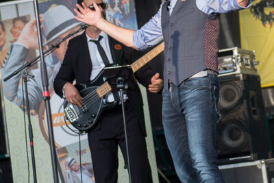 Wim Leys - Vlaanderen Zingt @ Grote Markt Mechelen, foto 27, foto's door Dimitri Vanlommel - FrontView Magazine