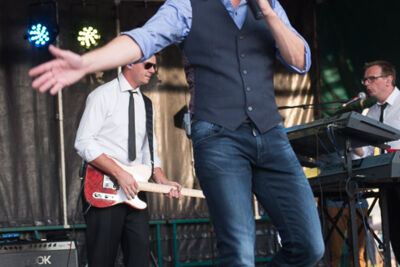 Wim Leys - Vlaanderen Zingt @ Grote Markt Mechelen, foto 32, foto's door Dimitri Vanlommel - FrontView Magazine