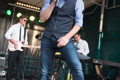 Wim Leys - Vlaanderen Zingt @ Grote Markt Mechelen, foto 33, foto's door Dimitri Vanlommel - FrontView Magazine