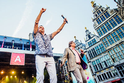 Vlaanderen Feest @ Grote Markt Antwerpen, foto 24, foto's door Elke Briers - FrontView Magazine