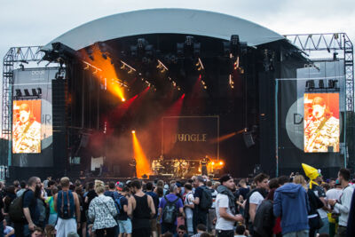 Jungle @ Dour 2015, picture 13, photographed by Dorien Goetschalckx - FrontView Magazine