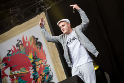 La Smala @ Dour 2015, picture 2, photographed by Dorien Goetschalckx - FrontView Magazine