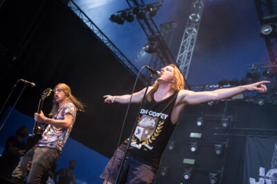 John Coffey @ Dour 2015, foto 11, foto's door Dorien Goetschalckx - FrontView Magazine
