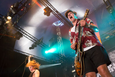 John Coffey @ Dour 2015, foto 17, foto's door Dorien Goetschalckx - FrontView Magazine