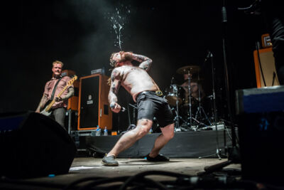 Kvelertak @ Dour 2015, picture 14, photographed by Dorien Goetschalckx - FrontView Magazine