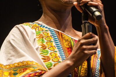 Laura Mvula @ Gent Jazz 2015, picture 4, photographed by Jan van Hecke - FrontView Magazine