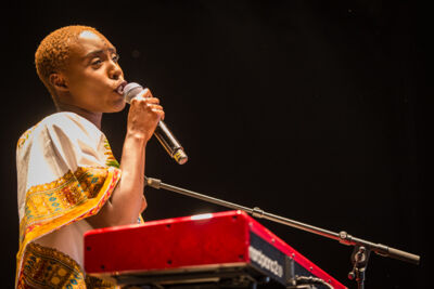 Laura Mvula @ Gent Jazz 2015, picture 7, photographed by Jan van Hecke - FrontView Magazine