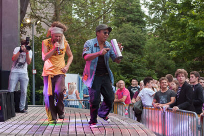 Los Callejeros @ Parkpop Mechelen, picture 31, photographed by Alex Wyckmans - FrontView Magazine