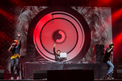 Mark Ronson @ Dour 2015, foto 8, foto's door Dorien Goetschalckx - FrontView Magazine