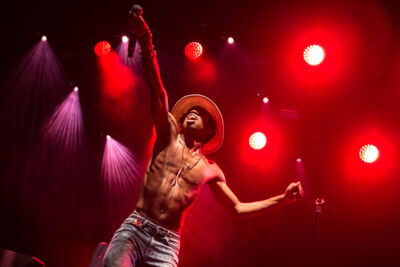 Raury @ Dour 2015, picture 4, photographed by Dorien Goetschalckx - FrontView Magazine