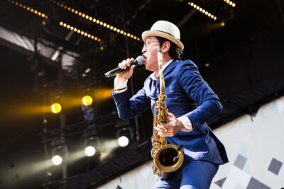 Tokyo Ska Paradise Orchestra @ Dour 2015, picture 10, photographed by Dorien Goetschalckx - FrontView Magazine