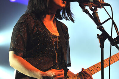 Blood Red Shoes @ Rock Herk dag 1, foto 5, foto's door Bart Scholliers - FrontView Magazine