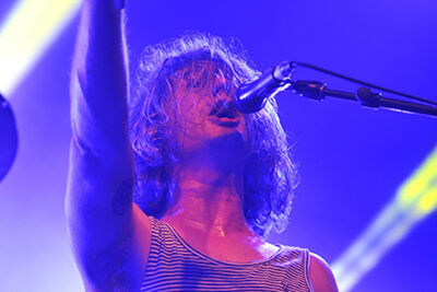 Blood Red Shoes @ Rock Herk dag 1, foto 17, foto's door Bart Scholliers - FrontView Magazine