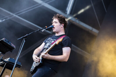 The Wombats @ Dour 2015, picture 2, photographed by Dorien Goetschalckx - FrontView Magazine