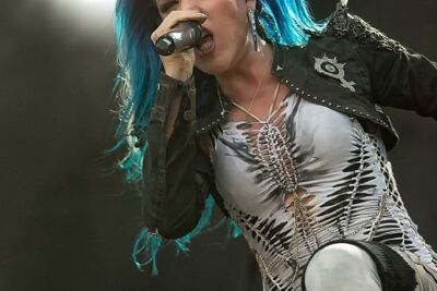 Arch Enemy @ DynamoMetal Fest 2015, foto 2, foto's door Edwin Houdevelt - FrontView Magazine