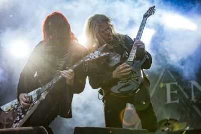 Arch Enemy @ DynamoMetal Fest 2015, foto 3, foto's door Edwin Houdevelt - FrontView Magazine