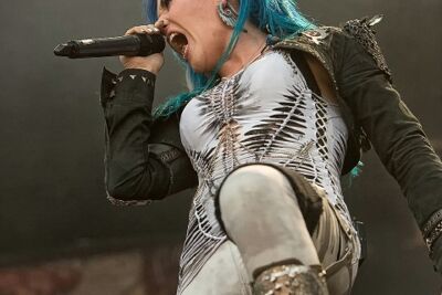 Arch Enemy @ DynamoMetal Fest 2015, foto 4, foto's door Edwin Houdevelt - FrontView Magazine