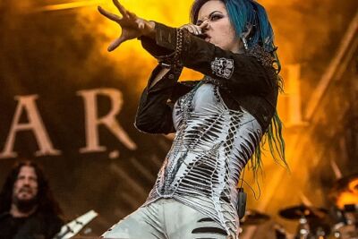 Arch Enemy @ DynamoMetal Fest 2015, foto 5, foto's door Edwin Houdevelt - FrontView Magazine