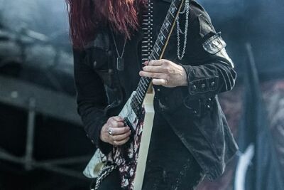 Arch Enemy @ DynamoMetal Fest 2015, foto 14, foto's door Edwin Houdevelt - FrontView Magazine