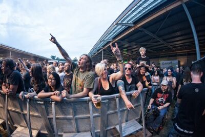 Arch Enemy @ DynamoMetal Fest 2015, foto 15, foto's door Edwin Houdevelt - FrontView Magazine