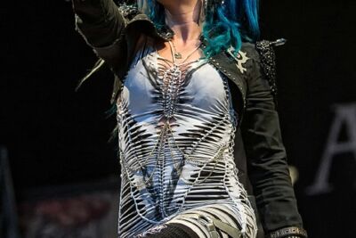 Arch Enemy @ DynamoMetal Fest 2015, foto 17, foto's door Edwin Houdevelt - FrontView Magazine
