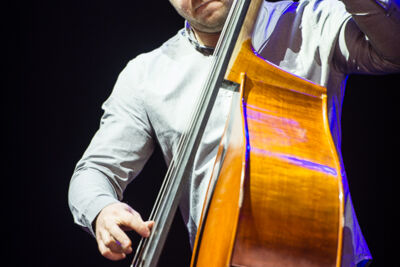 GoGo Penguin @ Gent Jazz 2015, picture 5, photographed by Jan van Hecke - FrontView Magazine
