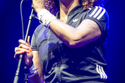 Neneh Cherry with RocketNumberNine @ Gent Jazz 2015, picture 7, photographed by Jan van Hecke - FrontView Magazine