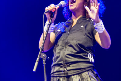 Neneh Cherry with RocketNumberNine @ Gent Jazz 2015, picture 10, photographed by Jan van Hecke - FrontView Magazine
