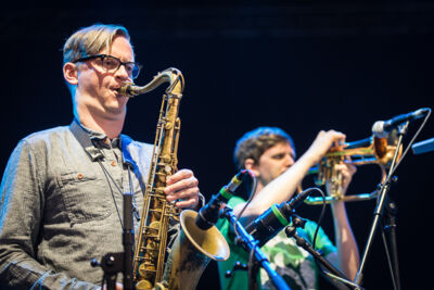 Snarky Puppy @ Gent Jazz 2015, picture 3, photographed by Jan van Hecke - FrontView Magazine