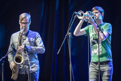 Snarky Puppy @ Gent Jazz 2015, picture 11, photographed by Jan van Hecke - FrontView Magazine