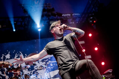 Suicide Silence @ Dour 2015, foto 1, foto's door Dorien Goetschalckx - FrontView Magazine