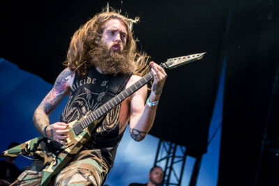 Suicide Silence @ Dour 2015, foto 2, foto's door Dorien Goetschalckx - FrontView Magazine