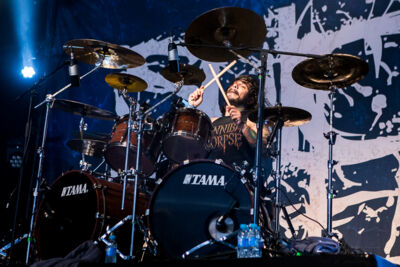 Suicide Silence @ Dour 2015, foto 15, foto's door Dorien Goetschalckx - FrontView Magazine