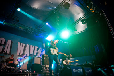 Circa Waves @ Dour 2015, picture 7, photographed by Magali Decamps - FrontView Magazine