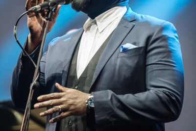 Gregory Porter @ Gent Jazz 2015, picture 5, photographed by Jan van Hecke - FrontView Magazine