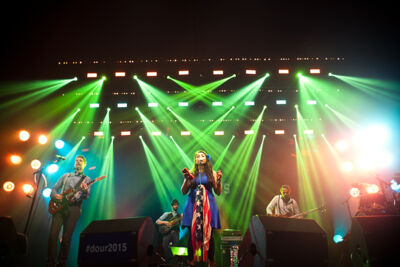 Little X Monkeys @ Dour 2015, picture 8, photographed by Magali Decamps - FrontView Magazine